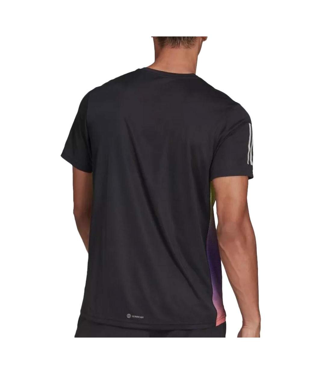 T-Shirt noir homme adidas own - l-2
