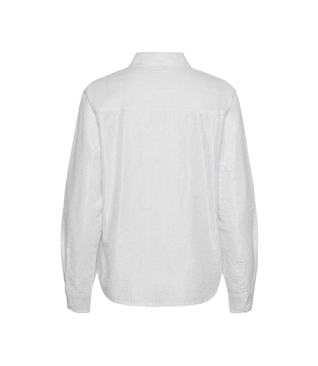 Chemise blanche/argenté femme pieces cirene-2