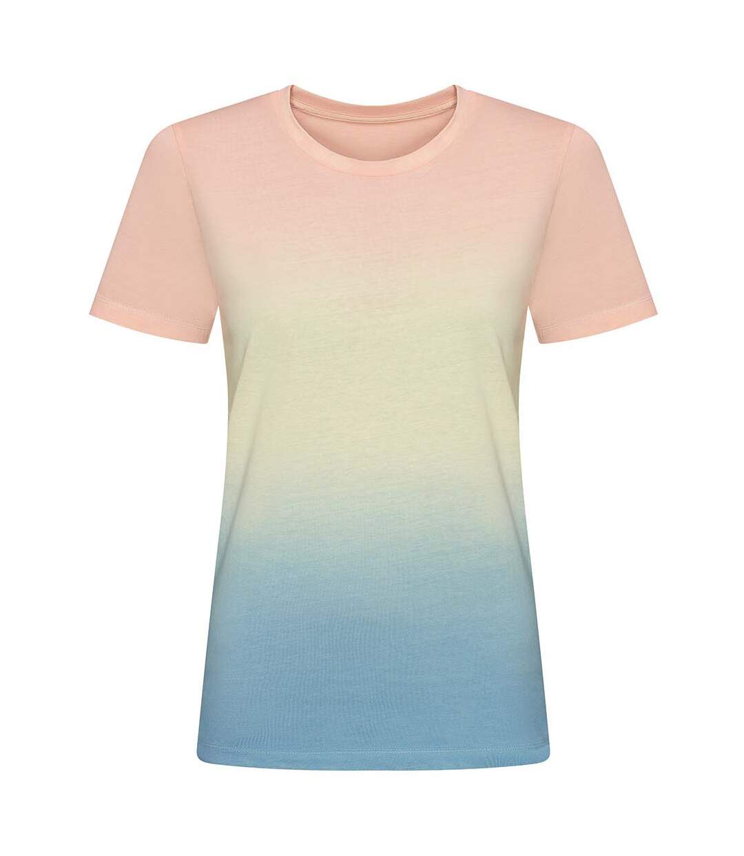 T-shirt adulte orange / jaune / bleu Awdis