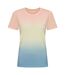 Awdis Unisex Adult Dip Dye Tie Dye T-Shirt (Pastel Sunset Dip)