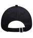 Embroidered Logo Adjustable Baseball Cap Black New Era-2