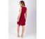 Robe courte sans manches MAURINE unie framboise Coton Du Monde-4