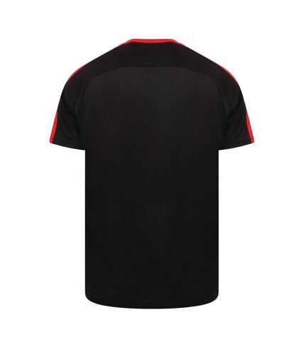 Finden and Hales - T-Shirt - Unisexe (Noir / rouge) - UTPC4027