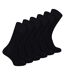 6 Pack Mens Bamboo Non Elastic Socks Soft Breathable Everyday Comfort-3