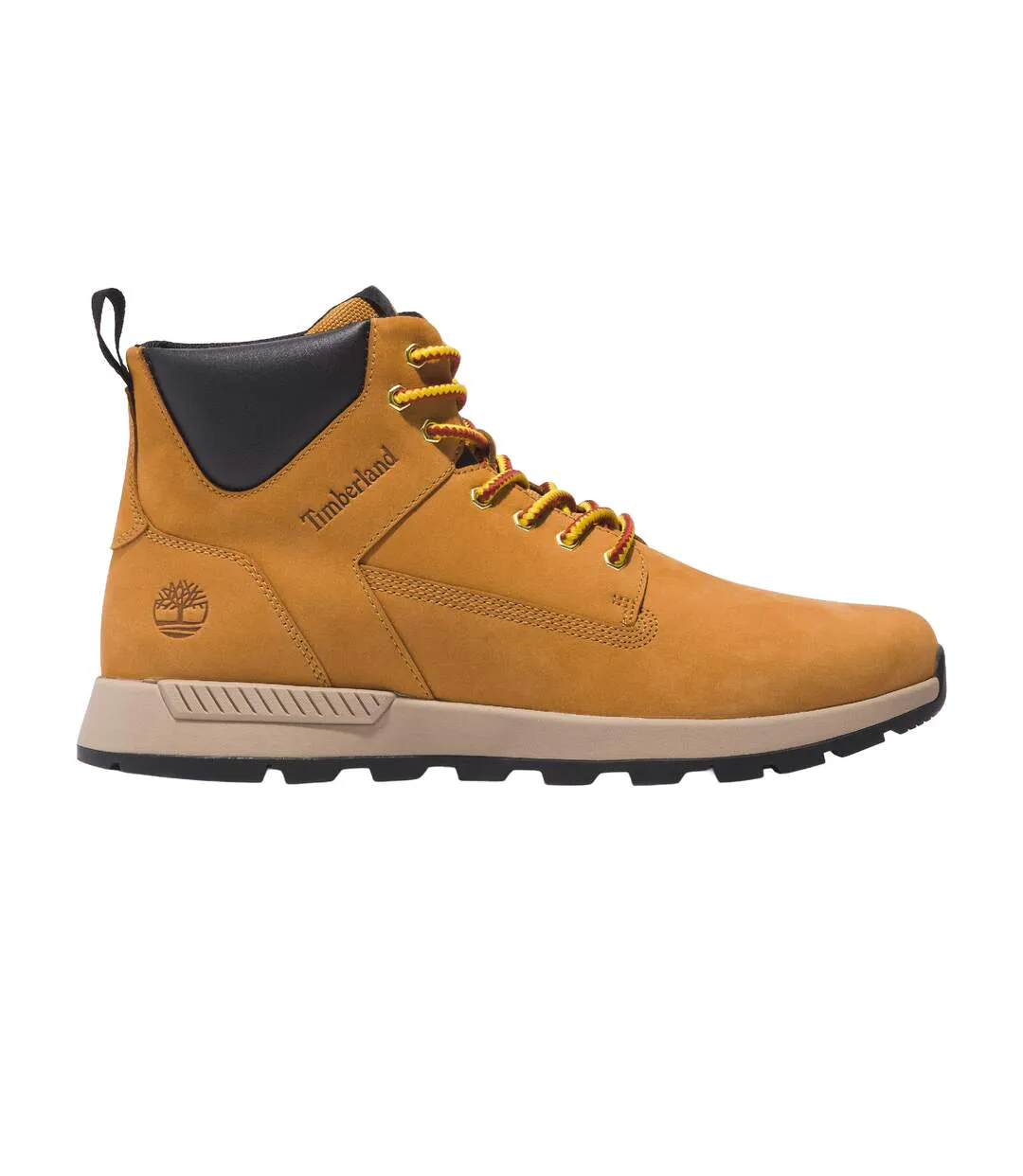 Mens Killington Leather Mid Cut Trekking Trainers Wheat Timberland-4
