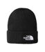 Bonnet Extérieur Motif/style À Revers Adulte Noir The North Face-1