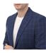 Mens apolloj wool slim blazer blue Ted Baker-3