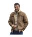 Doudoune matelassée homme brun-beige Atlas For Men-3