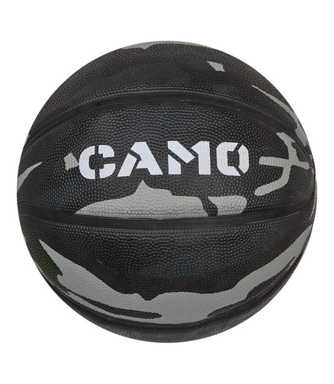 Ballon De Basket Motif/style Camouflage Taille 6 Noir Inny-1