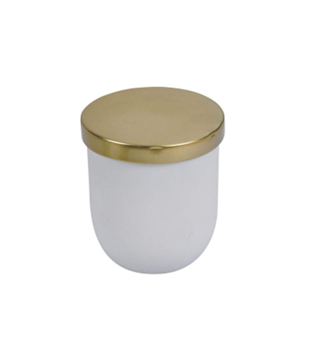 Bougie Parfumée & Couvercle Mystic 8cm Blanc-1