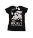 Disney T-shirt en coton Femme/Ladies Mickey Mouse Most Famous (Noir) - UTBI30904-1