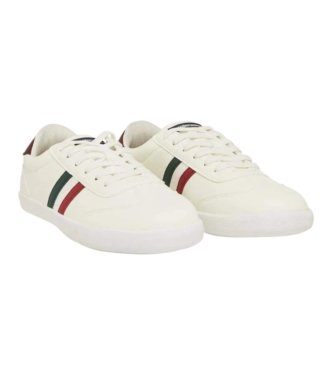Baskets Homme Blanc Lambretta-4