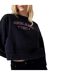 Sweat Motif/style Logo Brodé Femme Noir Vif Guess-4