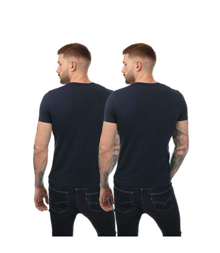 T-shirts homme bleu marine Emporio Armani