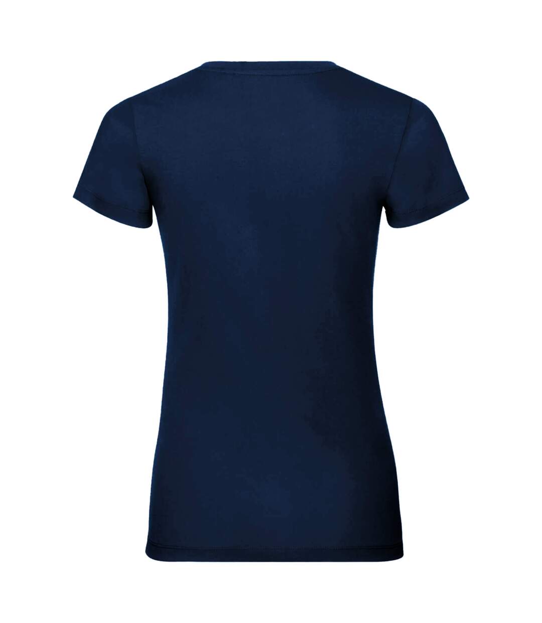 T-shirt femme bleu marine Russell-2