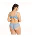 Soutien-gorge à armatures grand maintien bleu Siwa