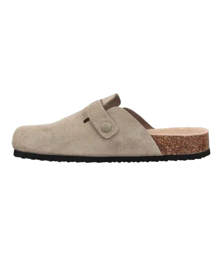 Sandales Mules Femme Taupe Jack Wills