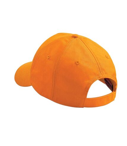 Casquette de baseball 100% coton enfant unisexe orange Beechfield