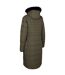 Womens/ladies sasha padded jacket dark vine Trespass