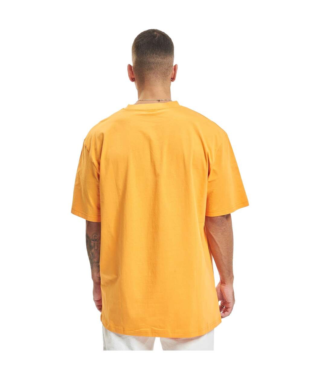 T-shirt Motif/style Uni Homme Orange Urban Classics-3