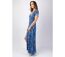 Robe longue cintrée  en viscose  MARBELLA imprimé floral Coton Du Monde-3