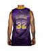 Los angeles 32 maillot de basket violet homme sport zone-2
