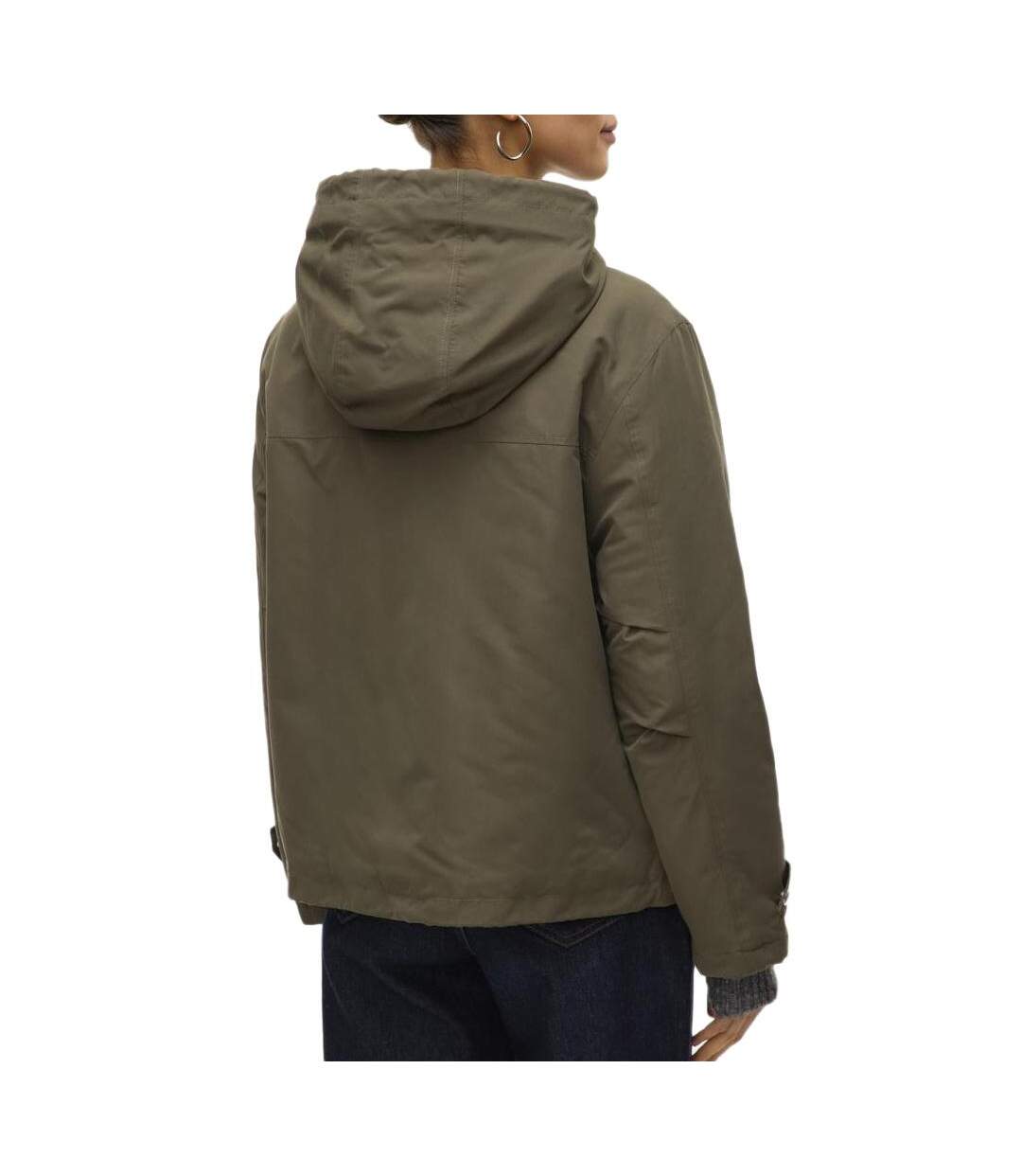 Manteau kaki femme vero moda gail-2