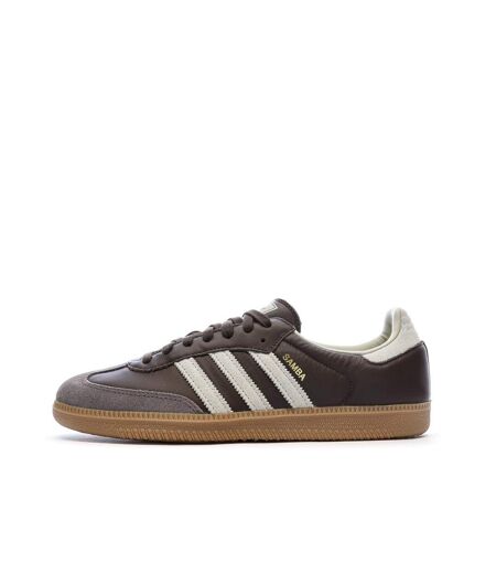 Samba baskets marron homme adidas