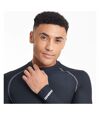 Rhino Mens Thermal Underwear Long Sleeve Base Layer Vest Top (Navy)