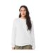 Unisex Adult Heavyweight Boxy Long-sleeved T-shirt White Bella + Canvas-3
