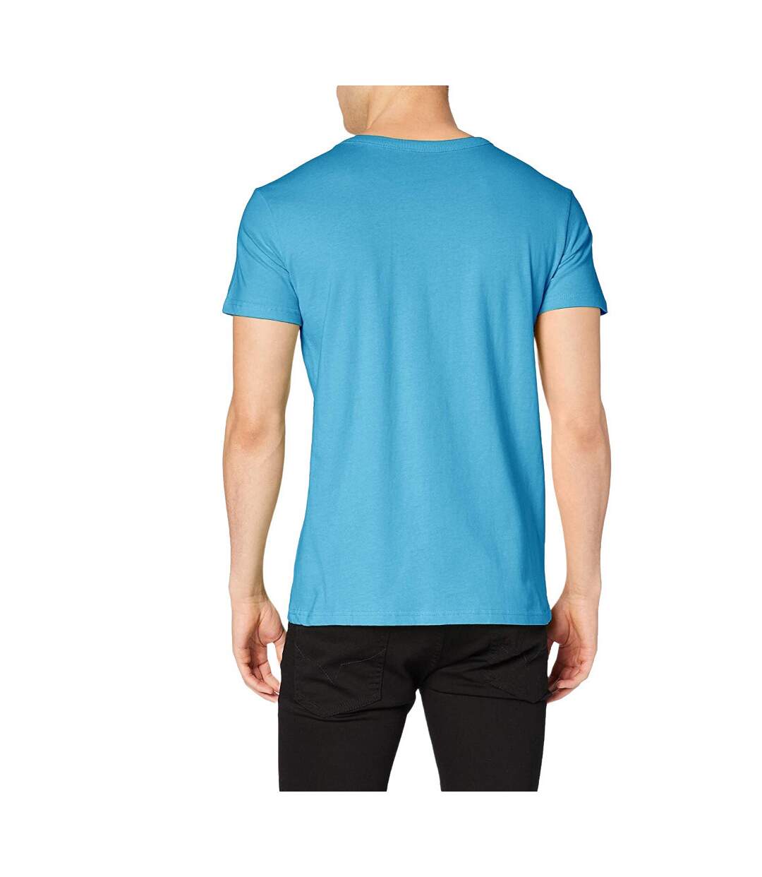 Stedman - T-shirt col rond STARS BEN - Homme (Turquoise) - UTAB355