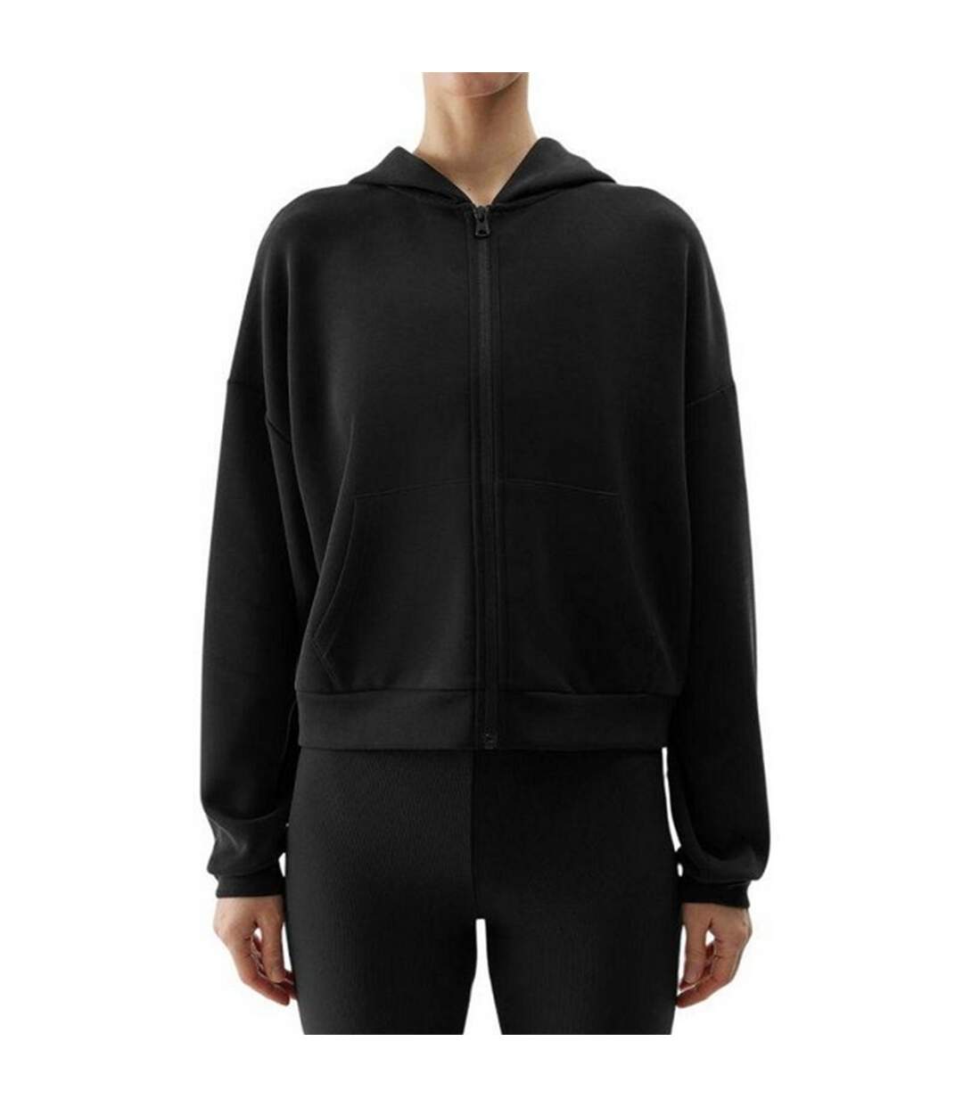 Veste À Capuche Wss24tswsf1002+ Femme Noir 4F-2