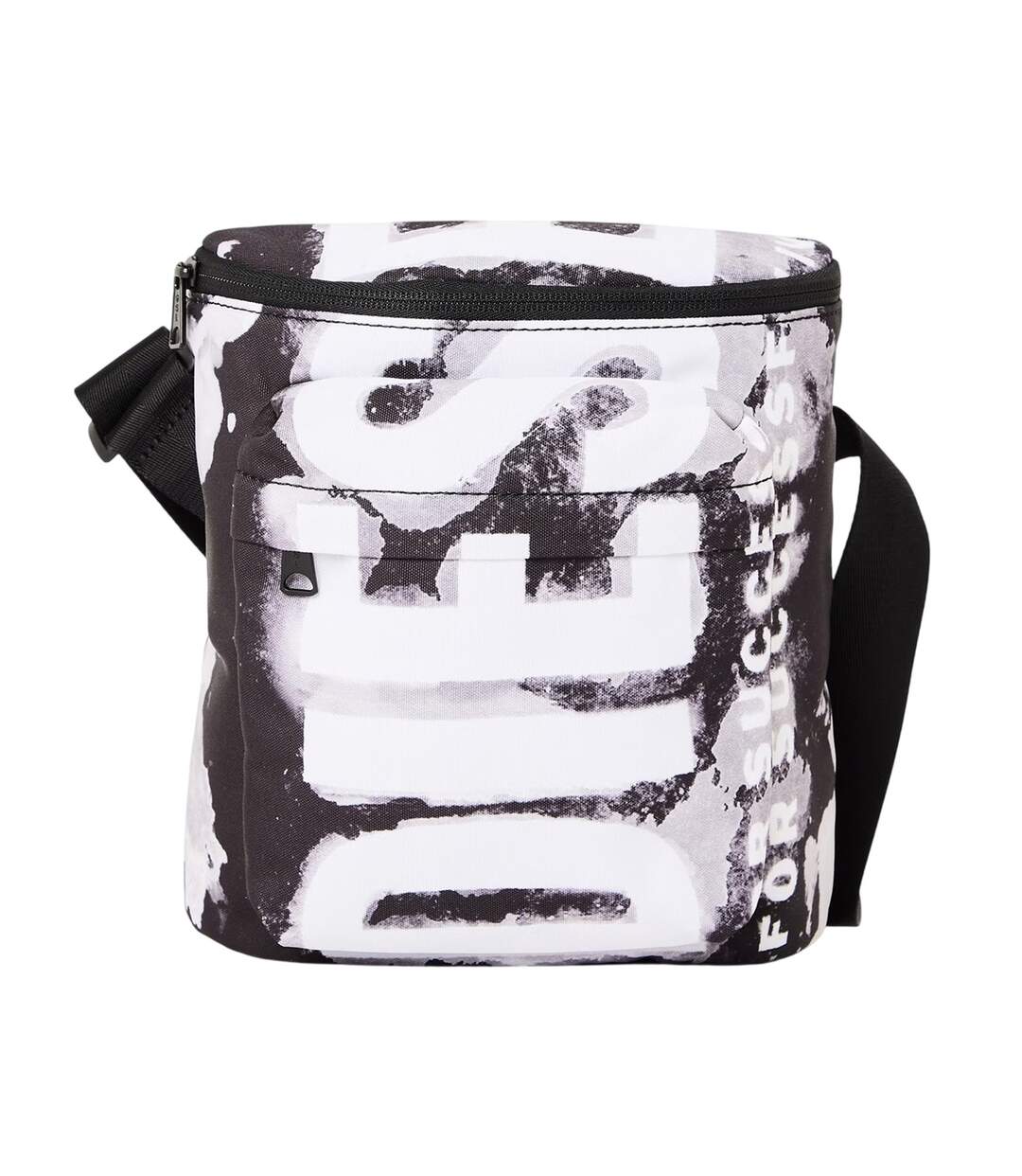 Sac À Bandoulière Rave Taille Unique Noir Blanc Diesel-1