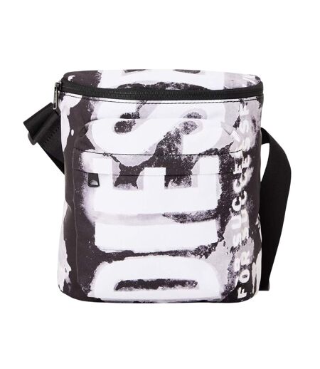 Sac À Bandoulière Rave Taille Unique Noir Blanc Diesel