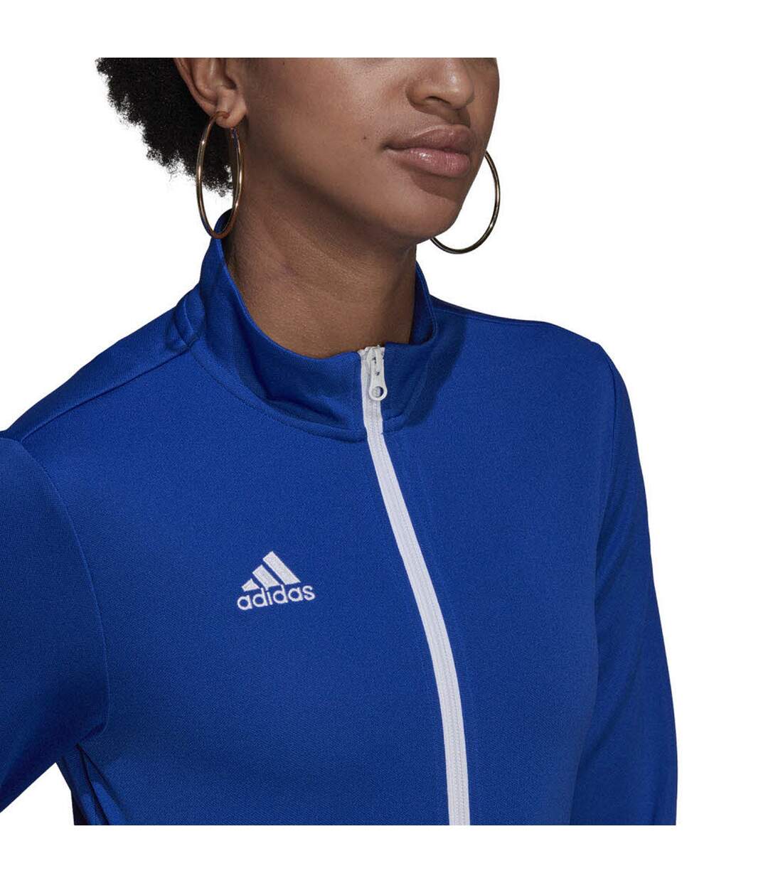 Veste De Survêtement Entrada Femme Bleu Adidas-1