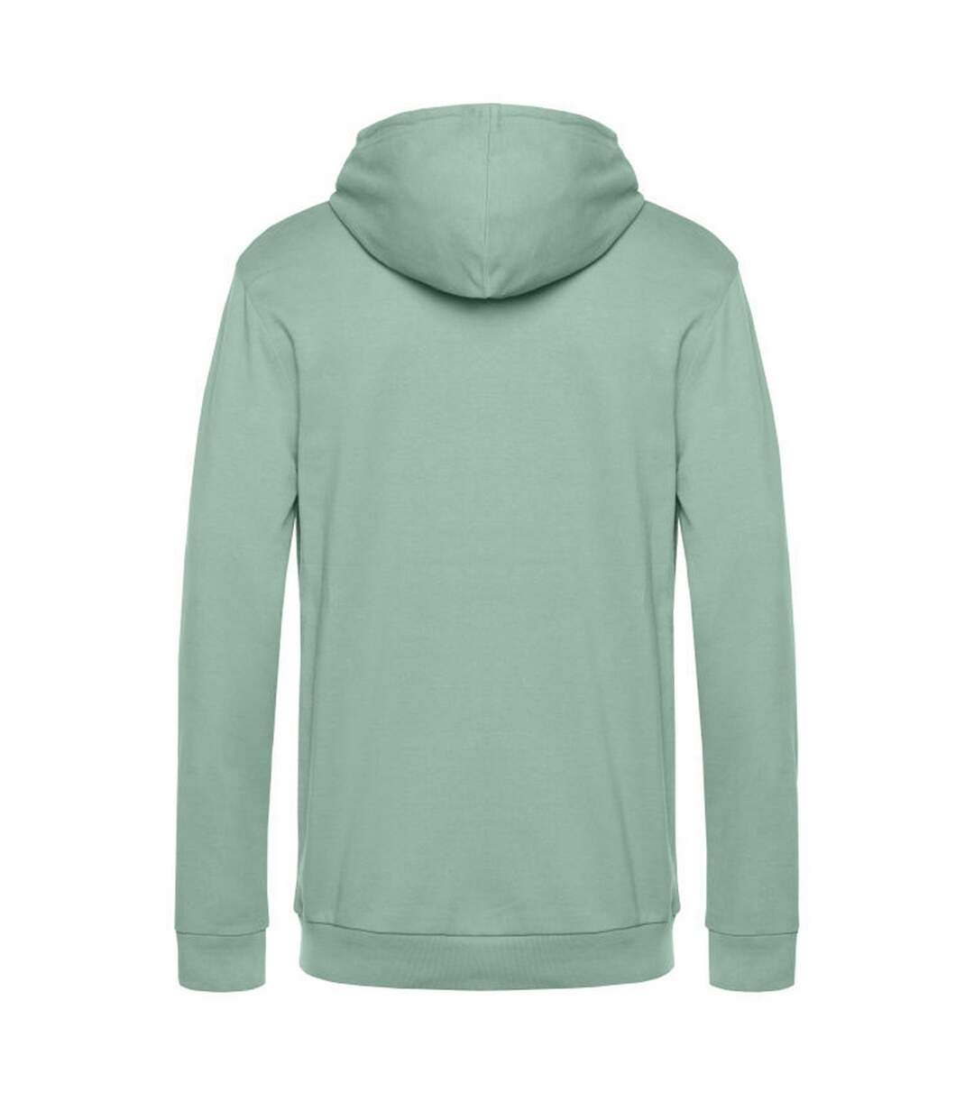 Sweat à capuche homme vert de gris B&C