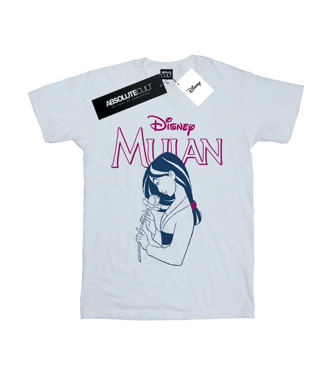 Disney - T-shirt MULAN MAGNOLIA LINE - Femme (Blanc) - UTBI17778-1