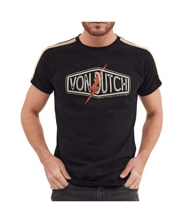 T-shirt Noir Homme Von Dutch FLASH