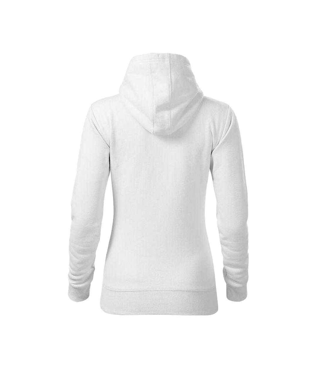 Sweat À Capuche Cape Free Femme Blanc Malfini-2