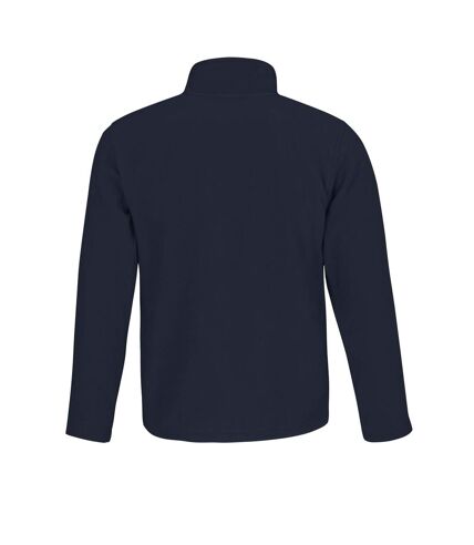B&C Mens ID.501 Fleece Jacket (Navy Blue)