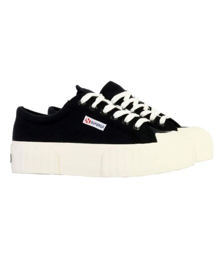 Basket à Lacets Superga 2631 Stripe Platform