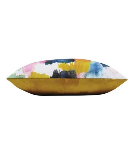 Evans Lichfield Watercolour Outdoor Cushion Cover (Ochre Yellow) (One Size) - UTRV2595