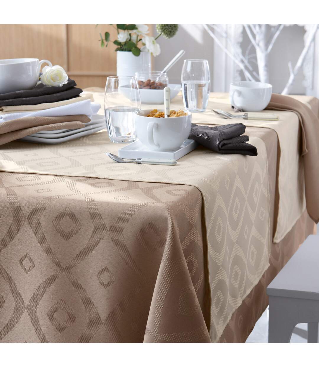 Chemin de table BRUNCH Jacquard-4