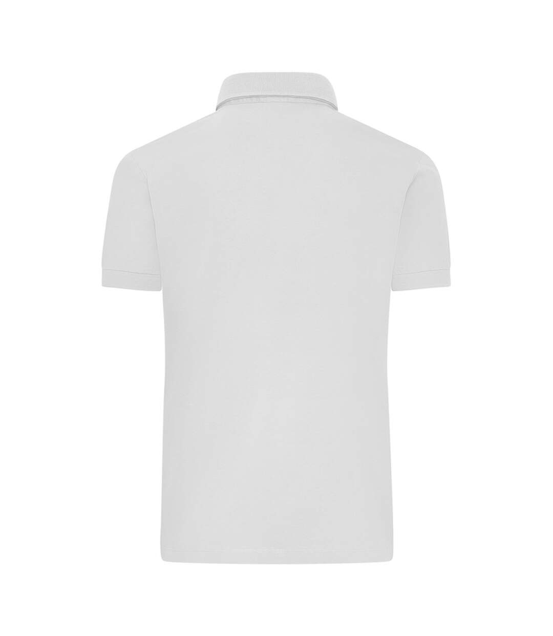 Polo Homme Blanc James And Nicholson-2