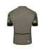 Maillot De Cyclisme Manches Courtes Raglan Motif/style Blocs De Couleurs Homme Gris Kaki Imprimé Dare 2B-2
