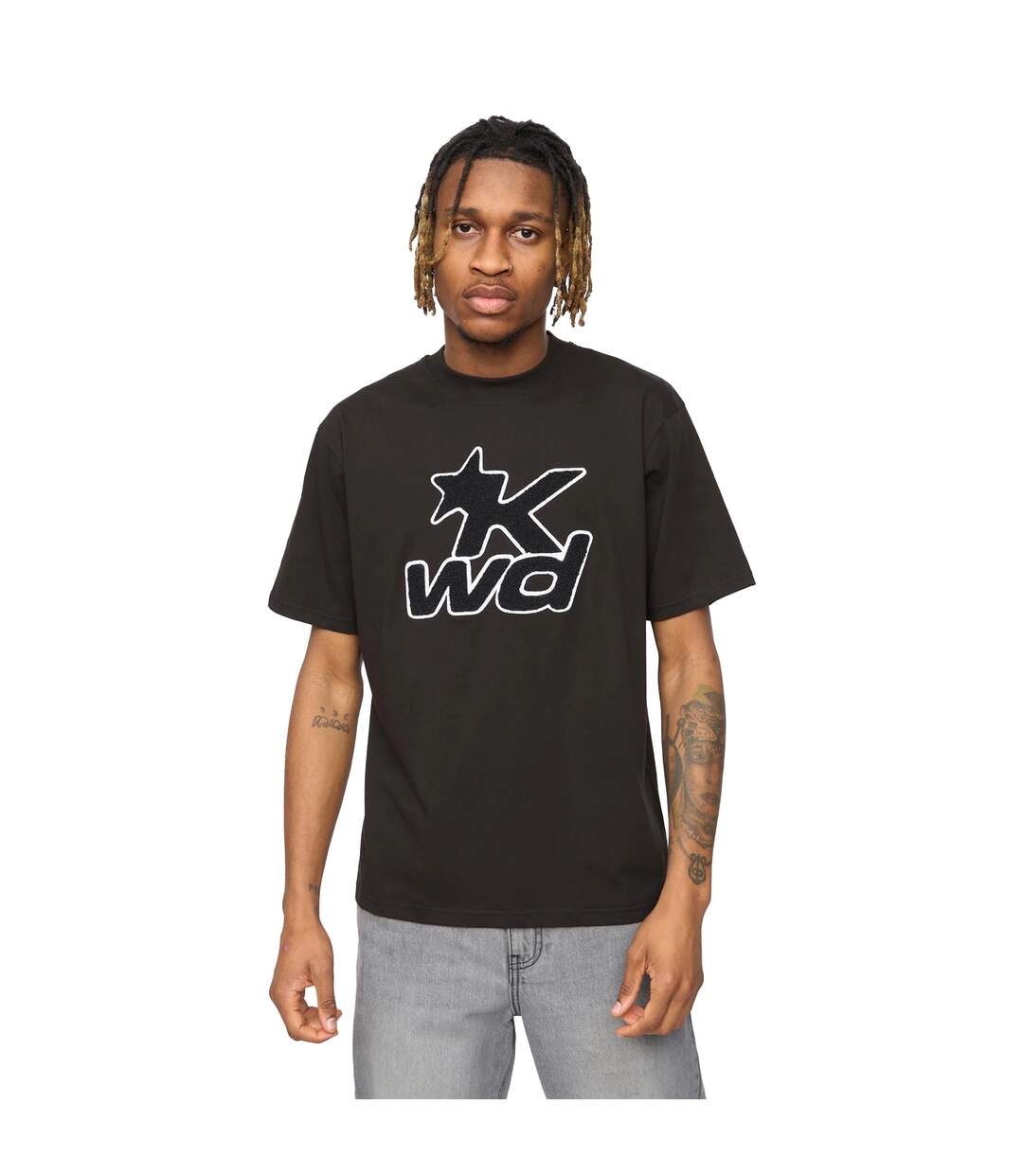 T-shirt Big Kay Homme Noir Kings Will Dream-2
