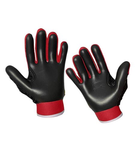 Gants gaéliques adulte gris / rouge / blanc Murphys