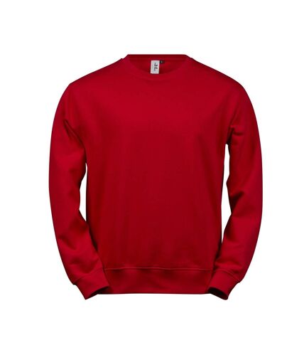 Tee Jays Mens Power Sweatshirt (Red) - UTBC4929