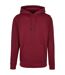 Sweat À Capuche Basic Homme Bordeaux Build Your Brand-2