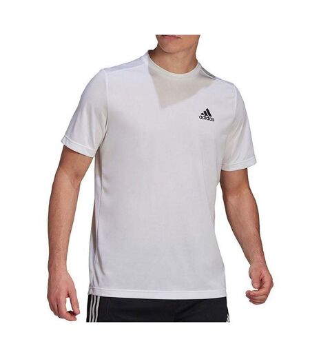 T-Shirt blanc homme adidas gm